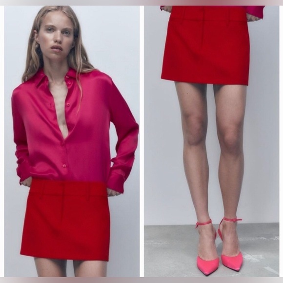 Zara Skirts Zara Mini Skirt Poshmark